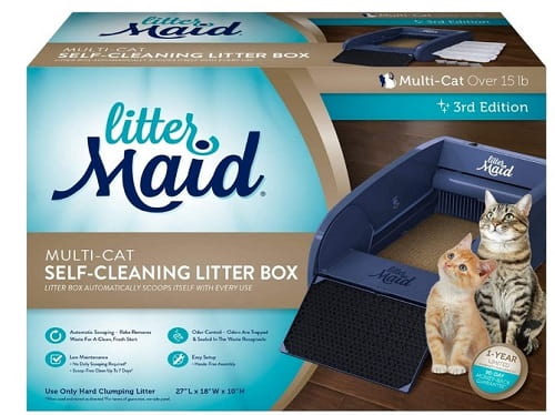 LitterMaid Multi-Cat Self-Cleaning Litter Box